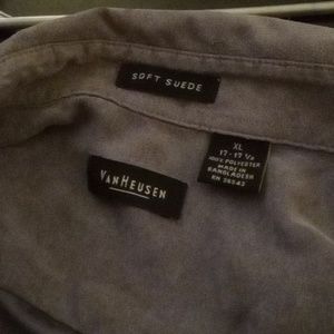 VanHeusen, soft suede flannel